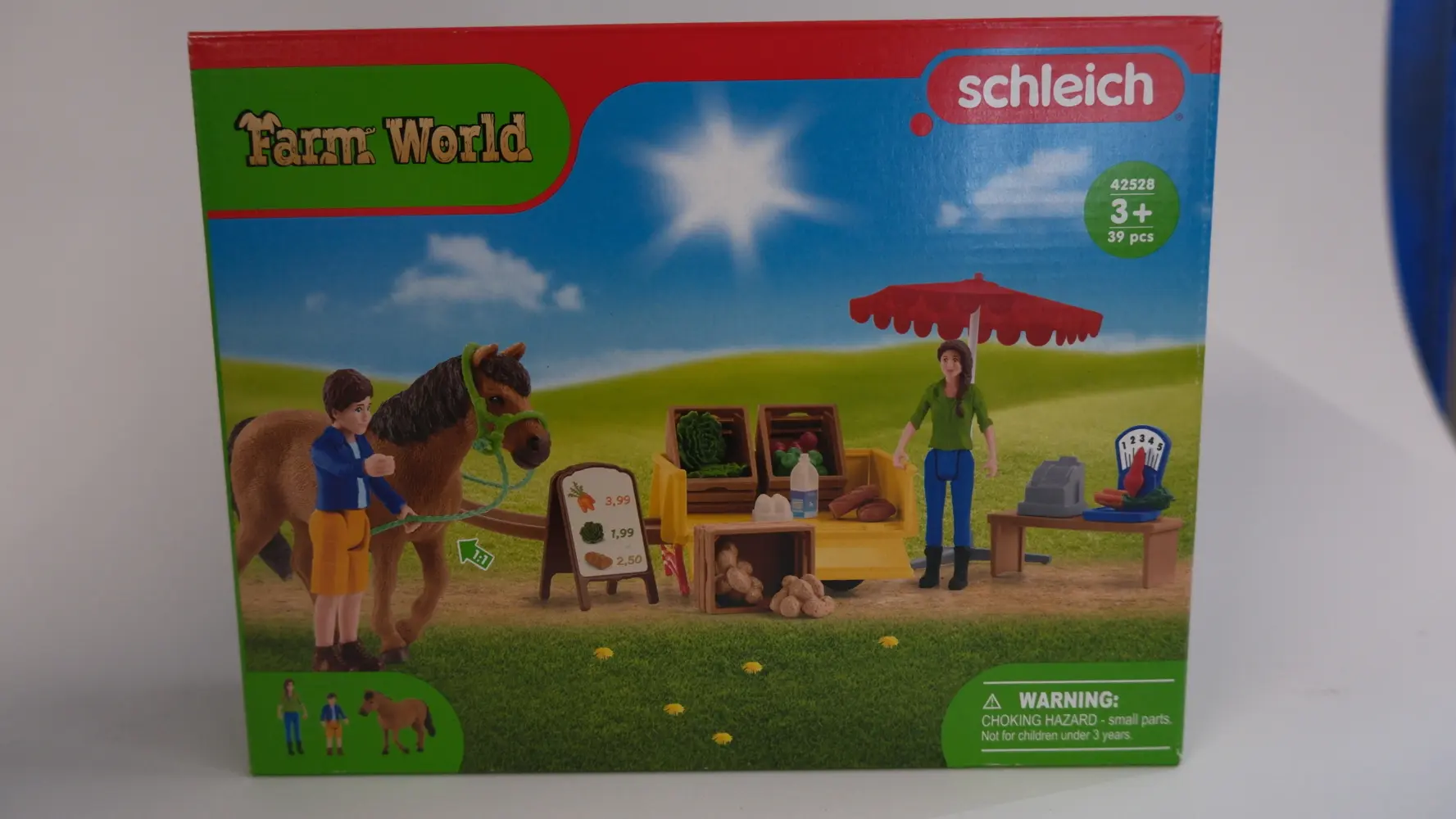 Cover: 4059433572949 | schleich® 42528 Farm World Mobiler Farm Stand | Deutsch | 2021