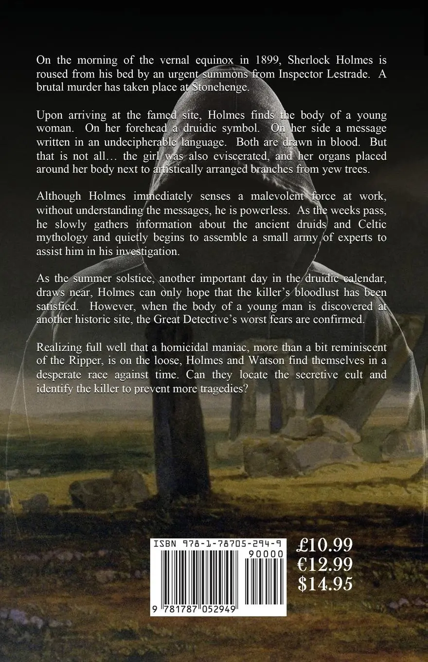 Rückseite: 9781787052949 | The Druid of Death - A Sherlock Holmes Adventure | Richard T Ryan