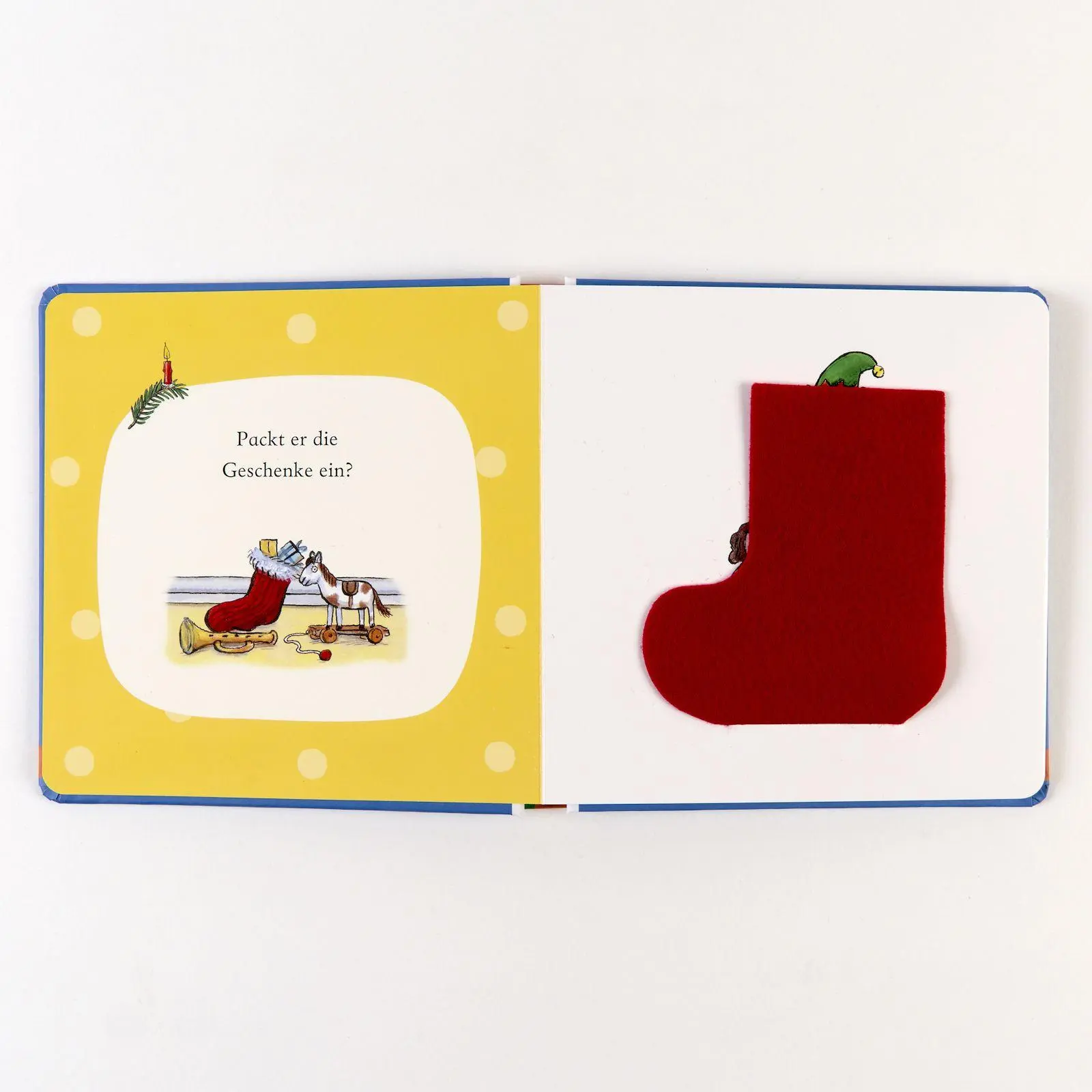 Bild: 9783407752949 | Such mal! Wo ist der Weihnachtsmann? | Fühlbuch mit Filzklappen | Buch