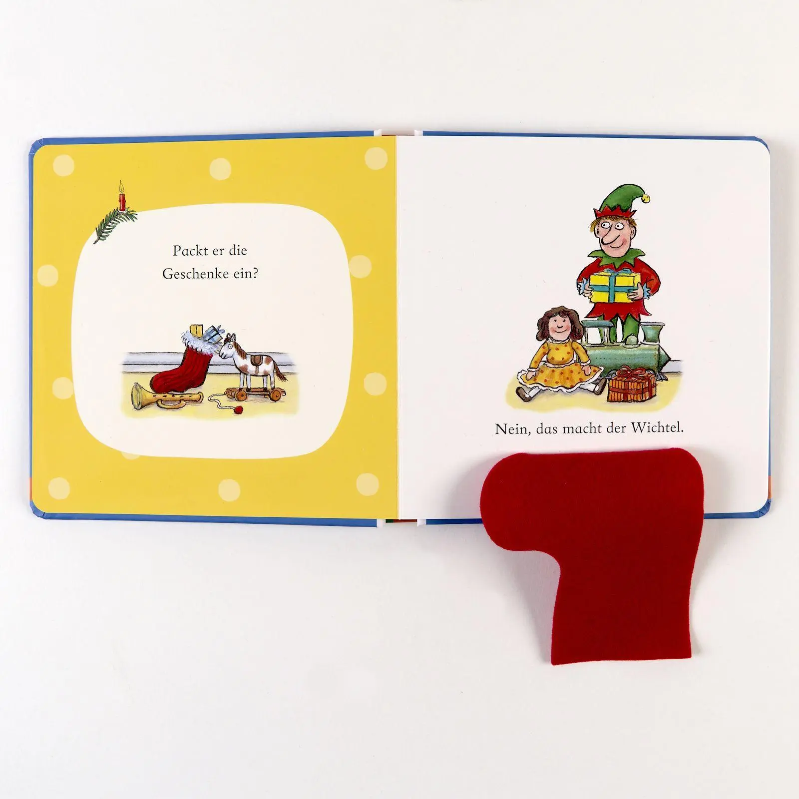 Bild: 9783407752949 | Such mal! Wo ist der Weihnachtsmann? | Fühlbuch mit Filzklappen | Buch