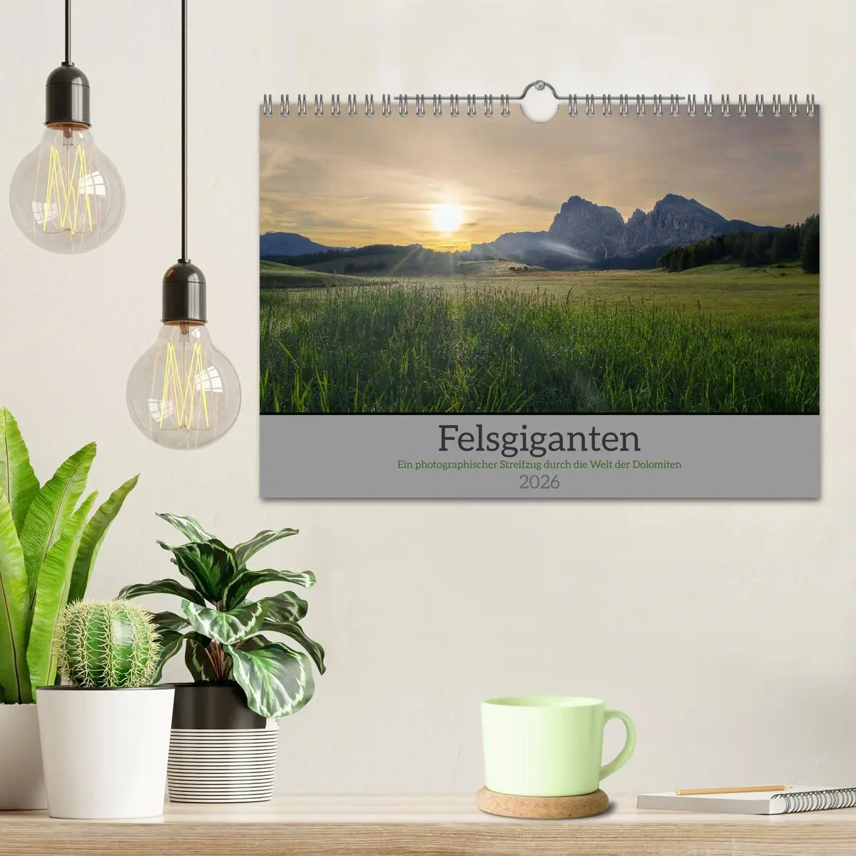 Bild: 9783457562949 | Felsgiganten (Wandkalender 2026 DIN A4 quer), CALVENDO Monatskalender