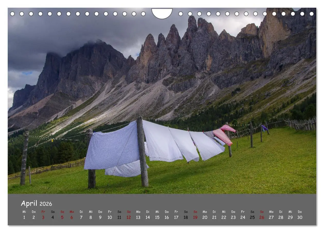 Bild: 9783457562949 | Felsgiganten (Wandkalender 2026 DIN A4 quer), CALVENDO Monatskalender