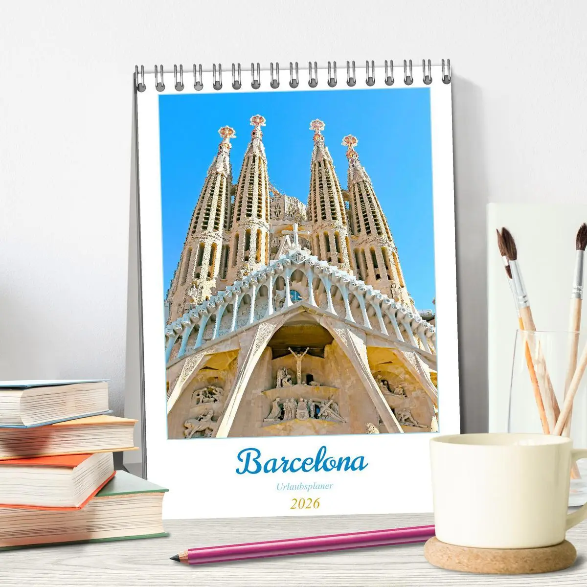 Bild: 9783516342949 | Barcelona - Urlaubsplaner (Tischkalender 2026 DIN A5 hoch),...