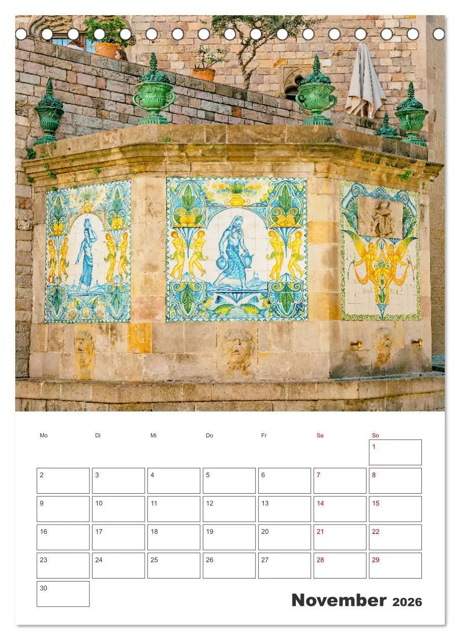 Bild: 9783516342949 | Barcelona - Urlaubsplaner (Tischkalender 2026 DIN A5 hoch),...
