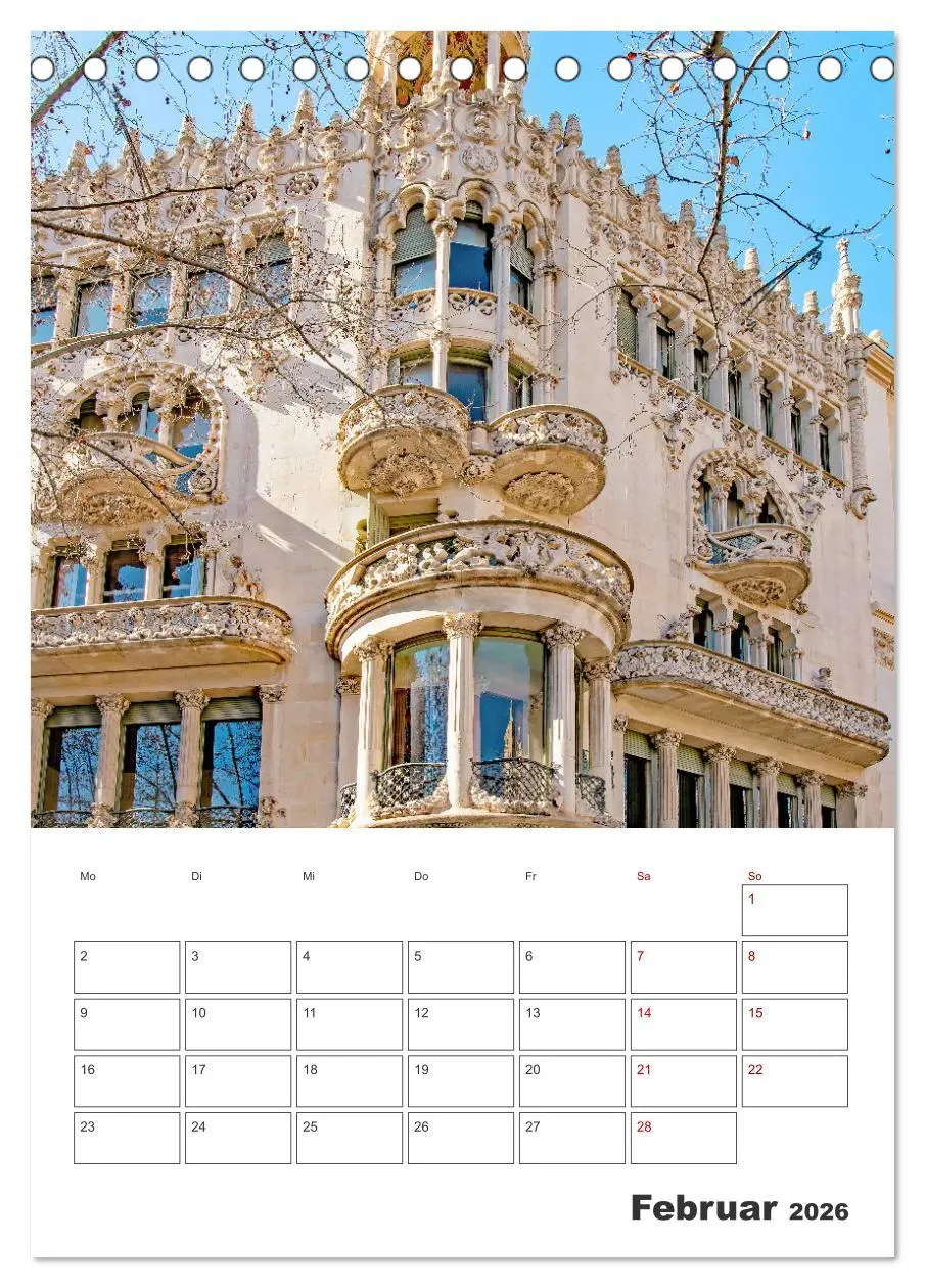 Bild: 9783516342949 | Barcelona - Urlaubsplaner (Tischkalender 2026 DIN A5 hoch),...