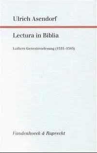 Cover: 9783525562949 | Lectura in Biblia | Ulrich Asendorf | Buch | 528 S. | Deutsch | 1998