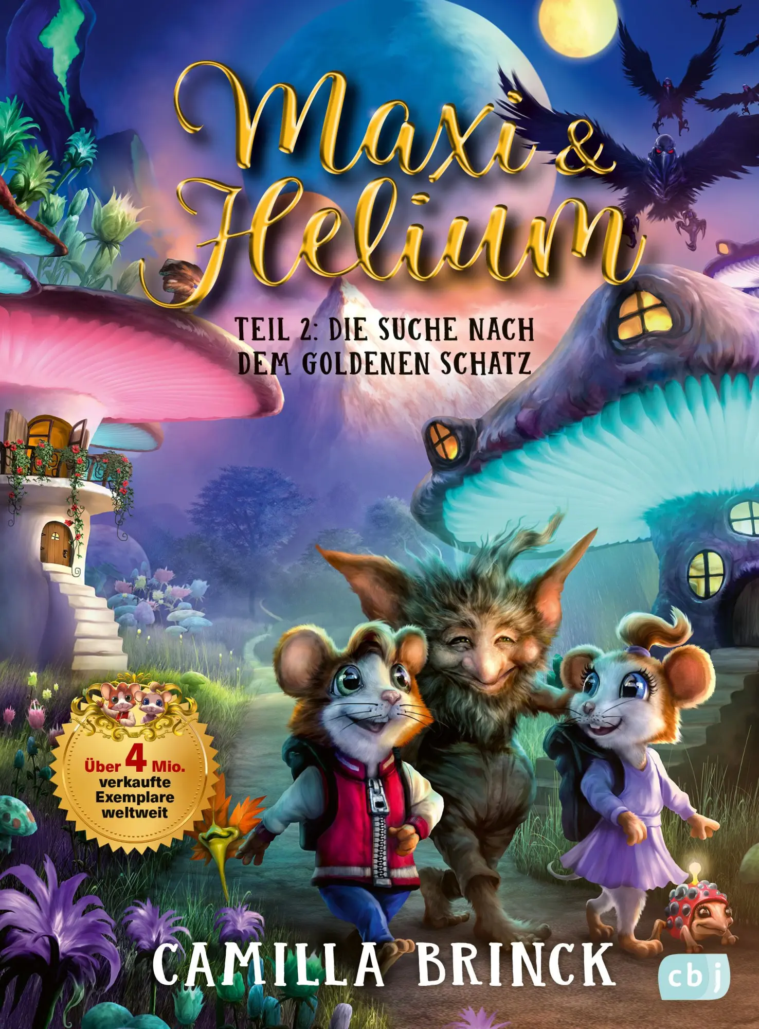 Cover: 9783570182949 | Maxi &amp; Helium - Die Suche nach dem goldenen Schatz | Camilla Brinck