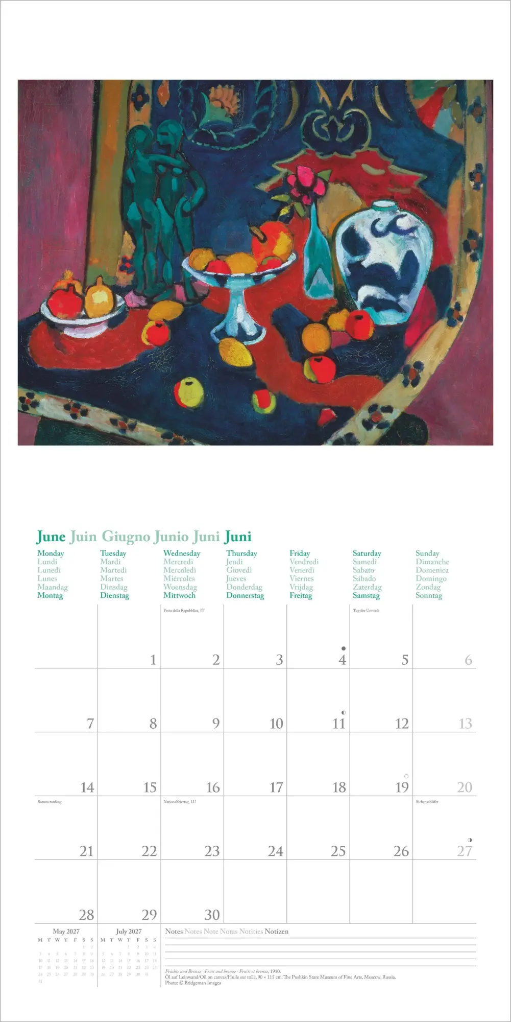 Bild: 4069095013049 | Henri Matisse 2027 | Neumann Verlage GmbH &amp; Co KG | Kalender | 14 S.