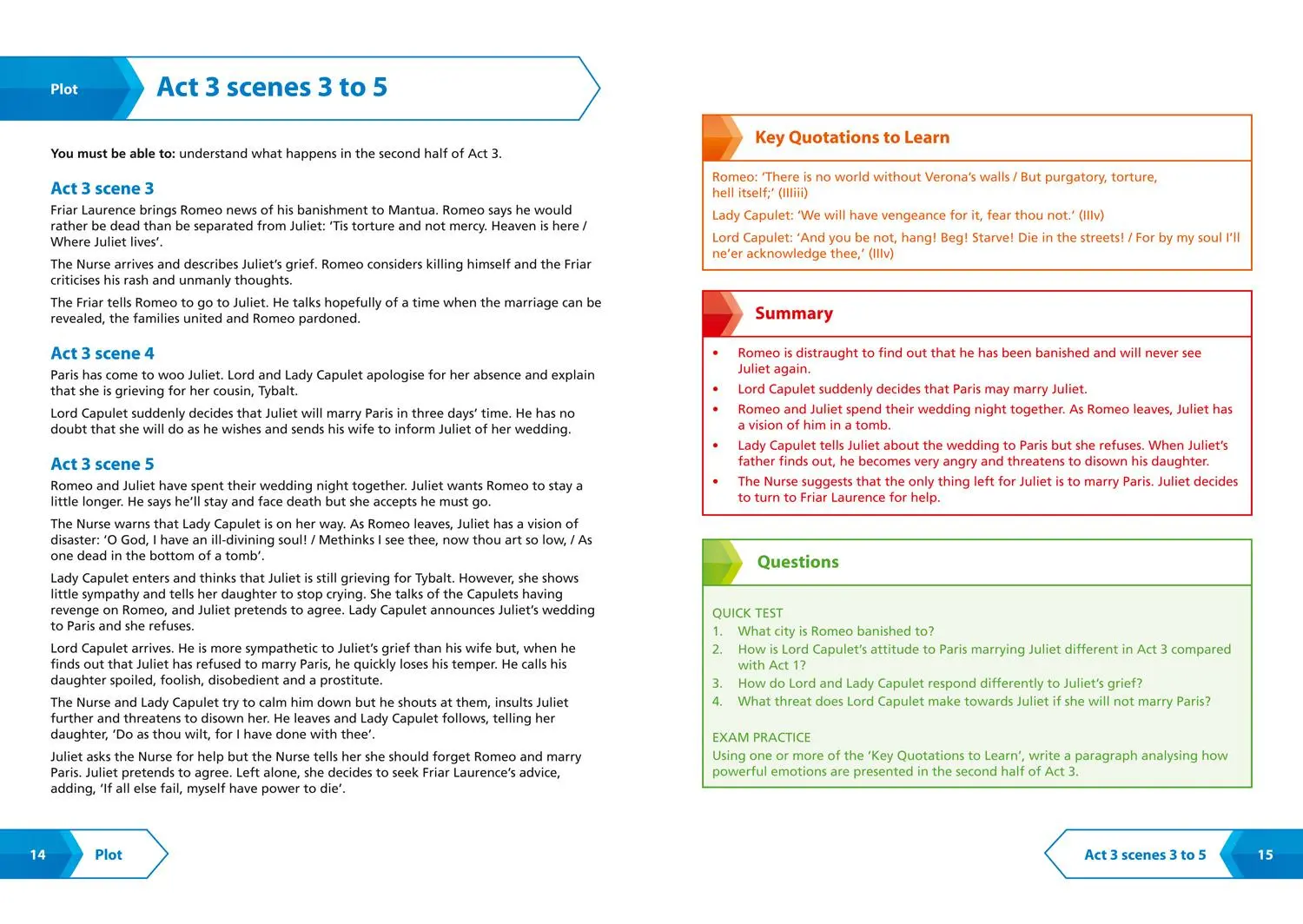 Bild: 9780008353049 | Romeo and Juliet: Edexcel GCSE 9-1 English Literature Text Guide