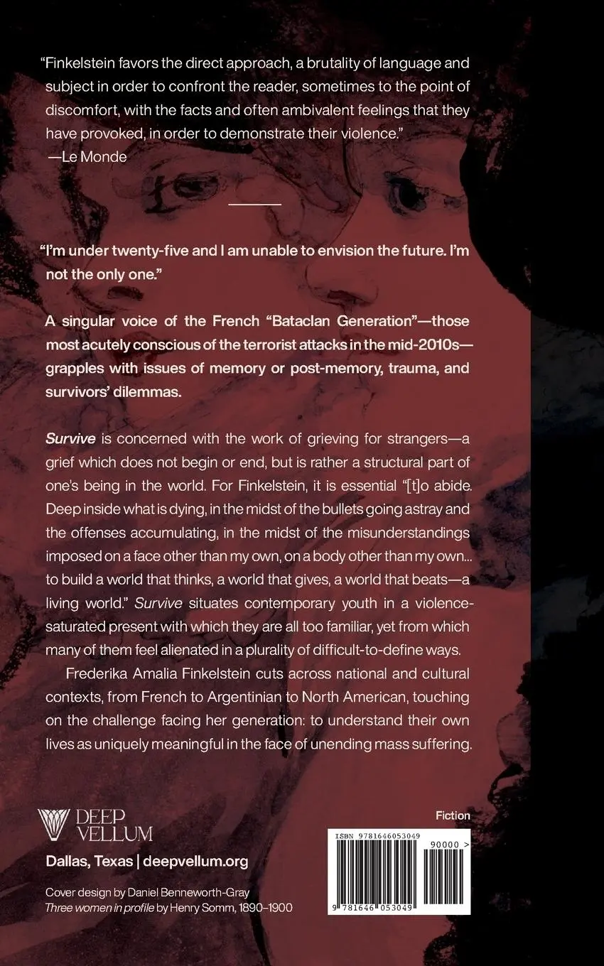 Rückseite: 9781646053049 | Survive | Frederika Amalia Finkelstein | Taschenbuch | Englisch | 2024