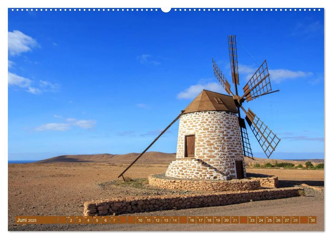Bild: 9783435743049 | Fuerteventura (Wandkalender 2025 DIN A2 quer), CALVENDO Monatskalender