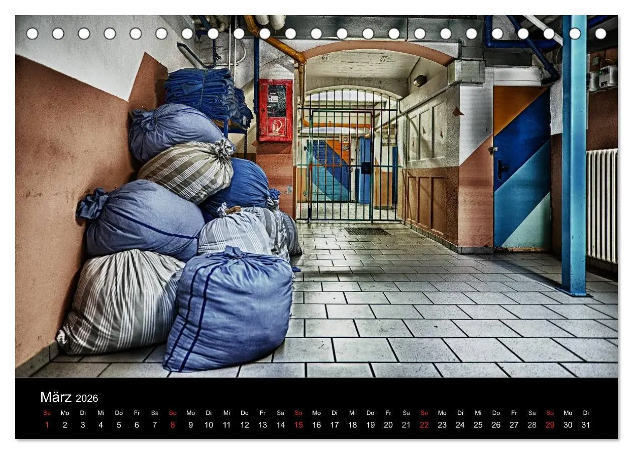 Bild: 9783516163049 | Hinter Gittern (Tischkalender 2026 DIN A5 quer), CALVENDO...