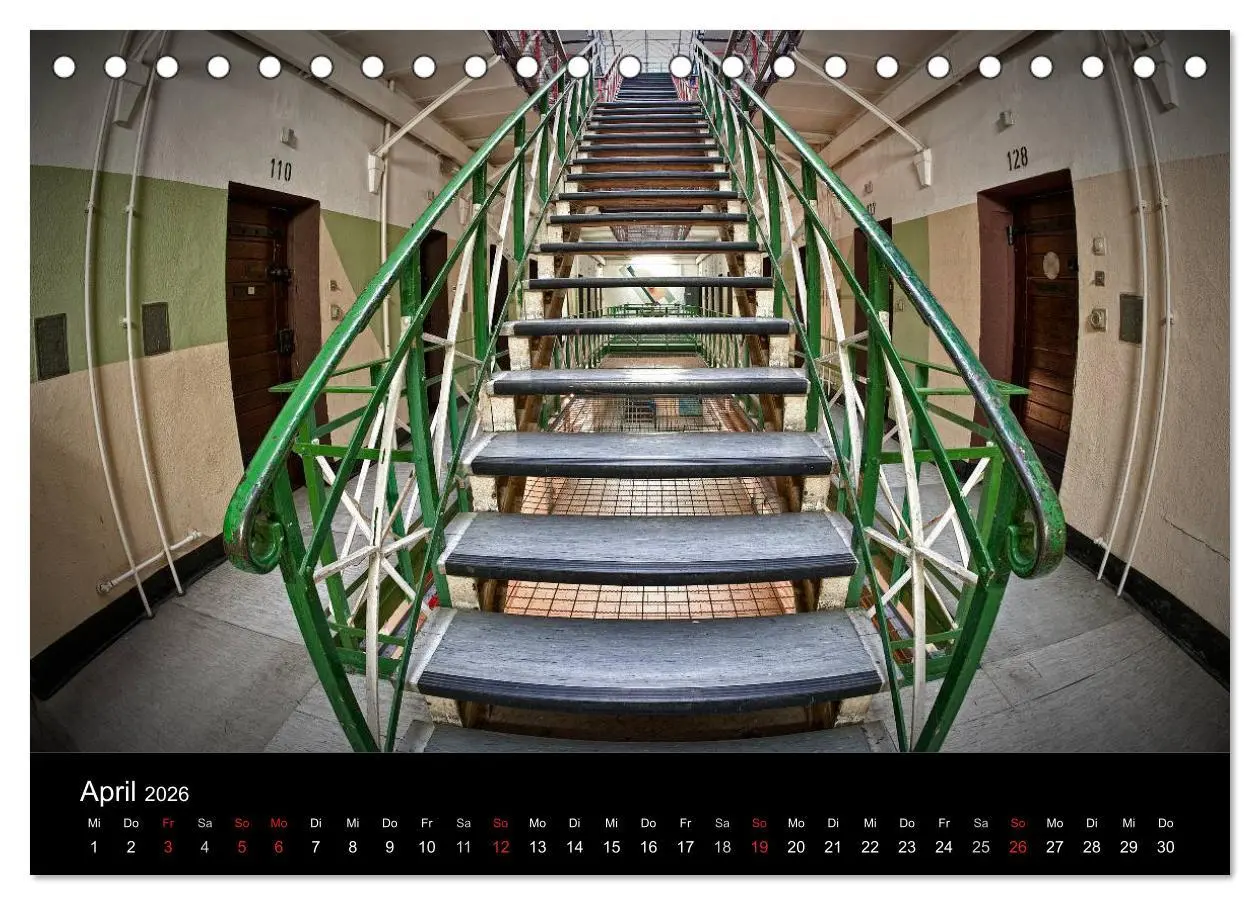 Bild: 9783516163049 | Hinter Gittern (Tischkalender 2026 DIN A5 quer), CALVENDO...