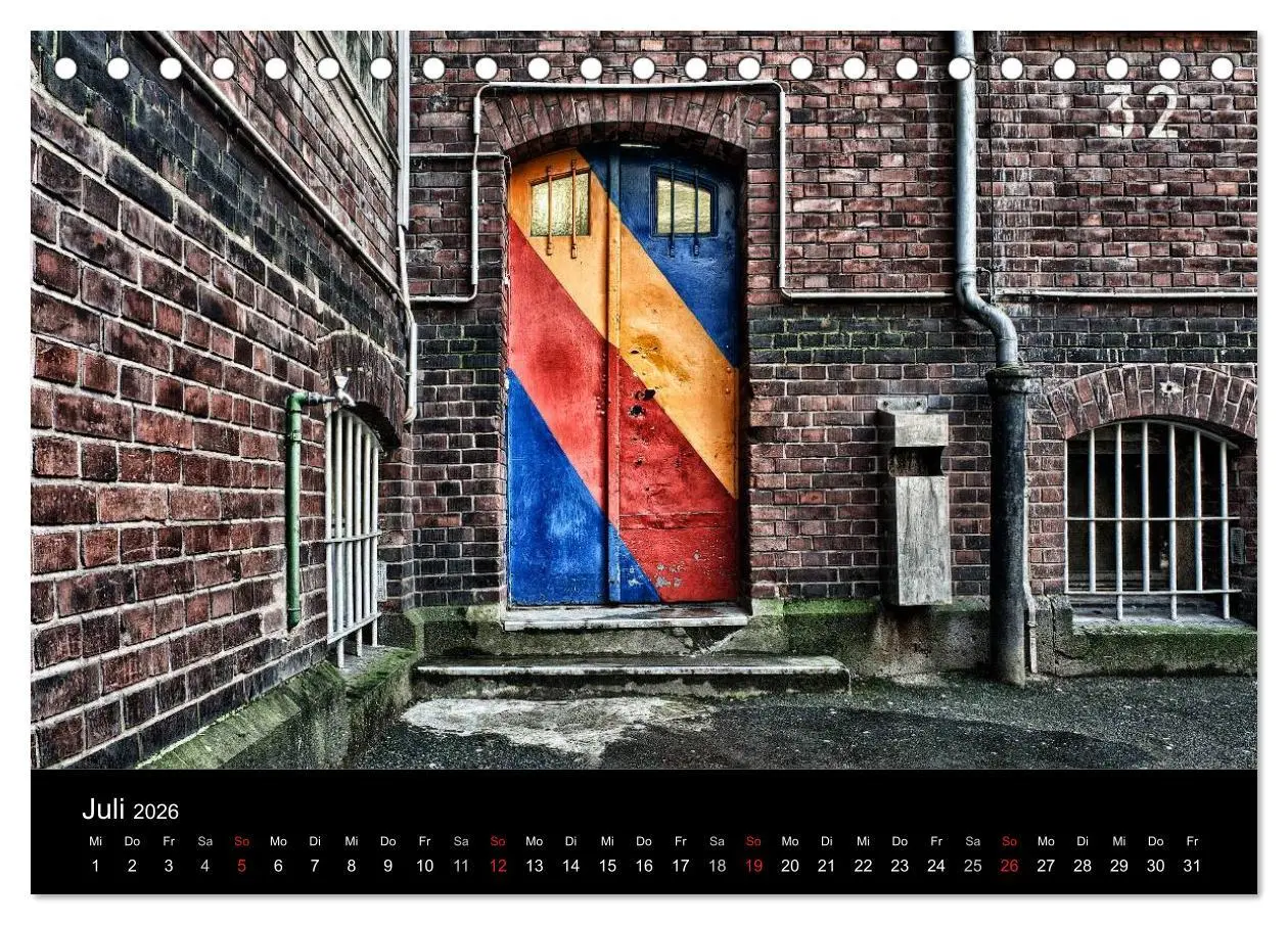 Bild: 9783516163049 | Hinter Gittern (Tischkalender 2026 DIN A5 quer), CALVENDO...