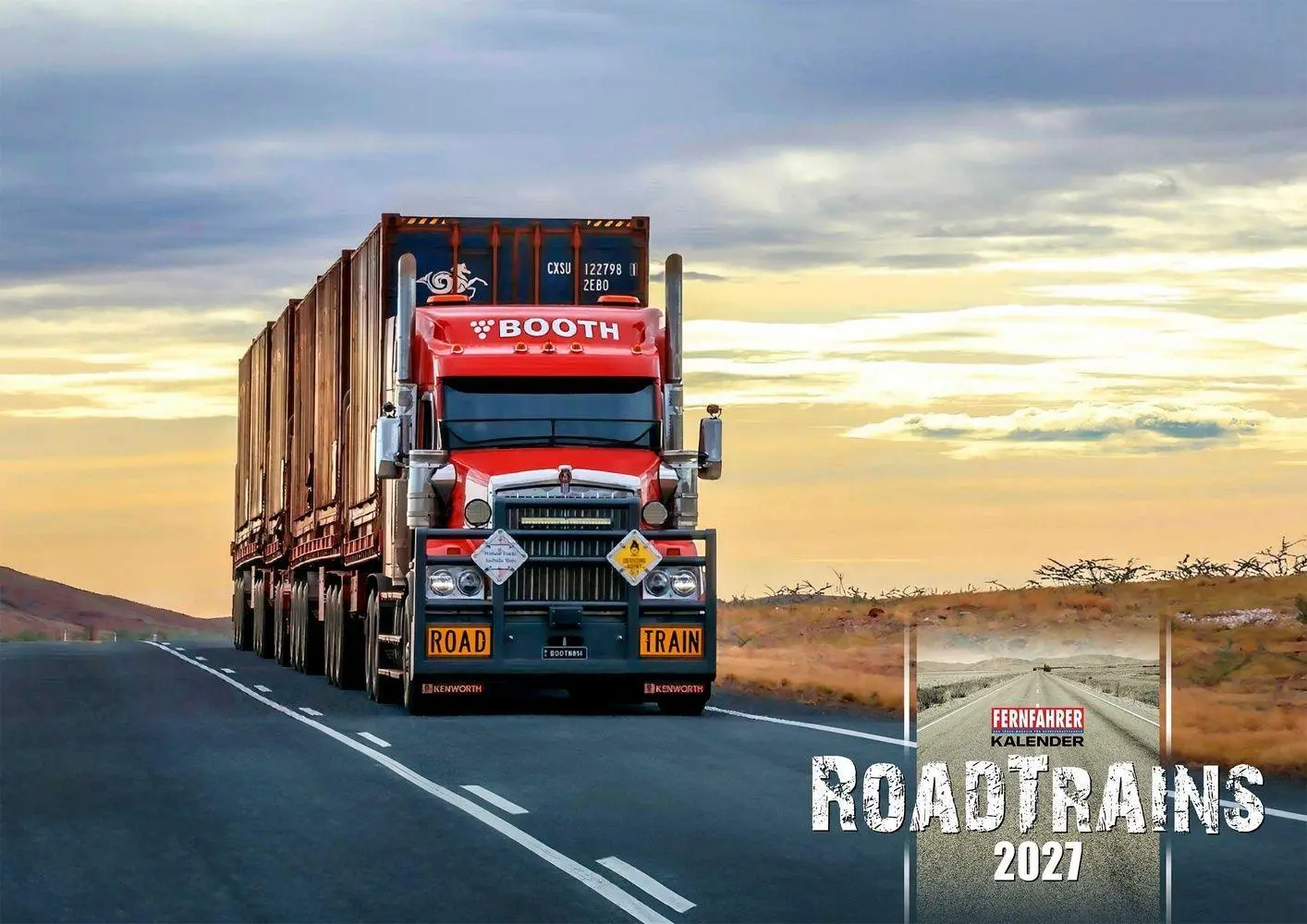 Cover: 9783613323049 | Roadtrains Kalender 2027 | Kalender | 14 S. | Deutsch | 2027