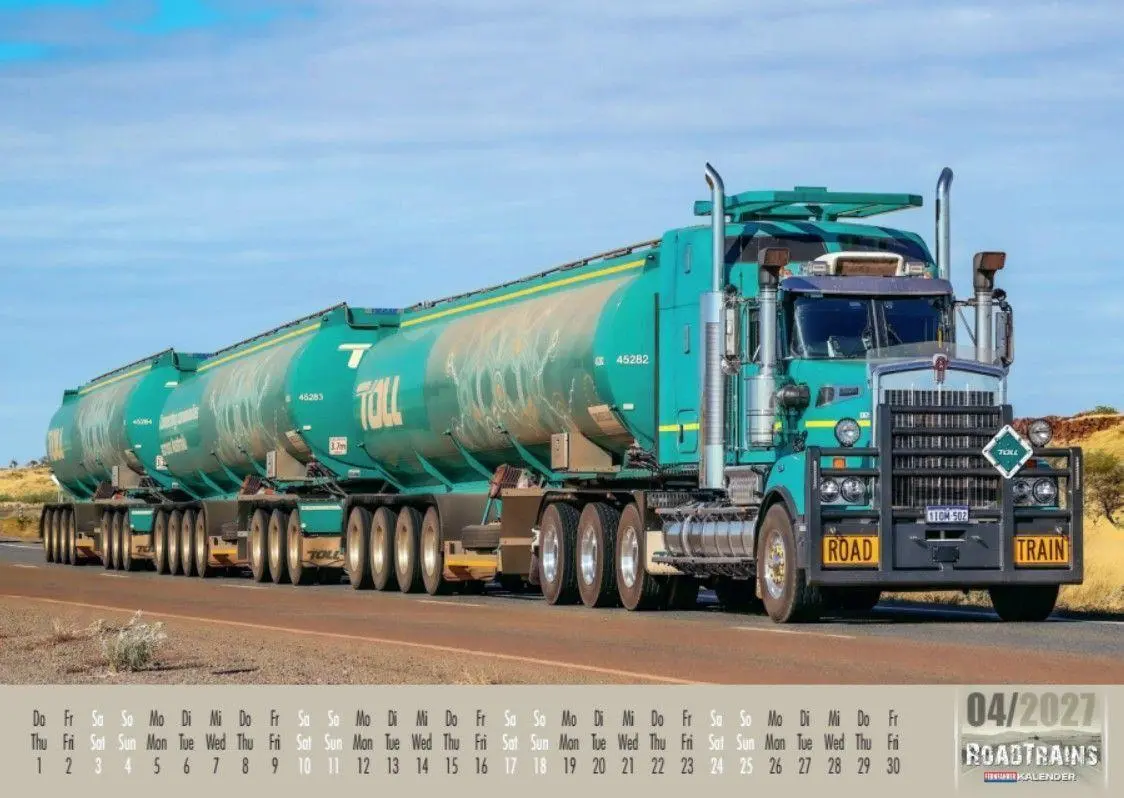 Bild: 9783613323049 | Roadtrains Kalender 2027 | Kalender | 14 S. | Deutsch | 2027
