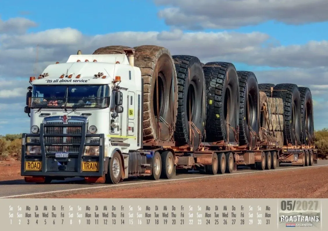 Bild: 9783613323049 | Roadtrains Kalender 2027 | Kalender | 14 S. | Deutsch | 2027