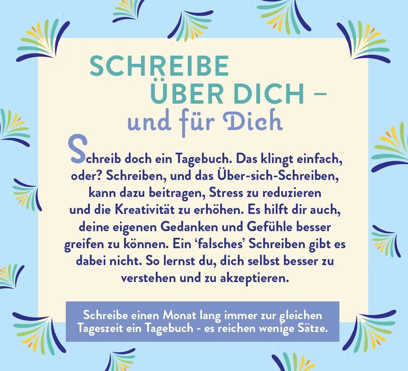 Bild: 9783848503049 | Jede Woche etwas Neues wagen - 50 Impulse für mehr Selbstliebe | Buch
