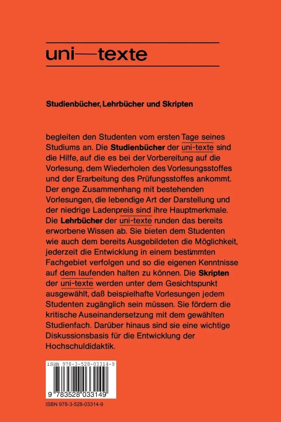 Rückseite: 9783528033149 | Einführung in die Wärme- und Stoffübertragung | Ernst-Ulrich Schlünder