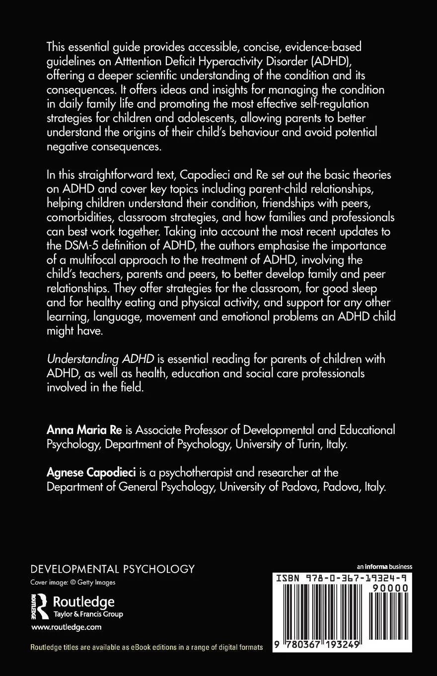 Rückseite: 9780367193249 | Understanding ADHD | A Guide to Symptoms, Management and Treatment
