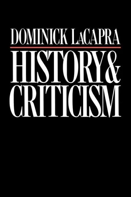 Cover: 9780801493249 | History and Criticism | Dominick Lacapra | Taschenbuch | Englisch