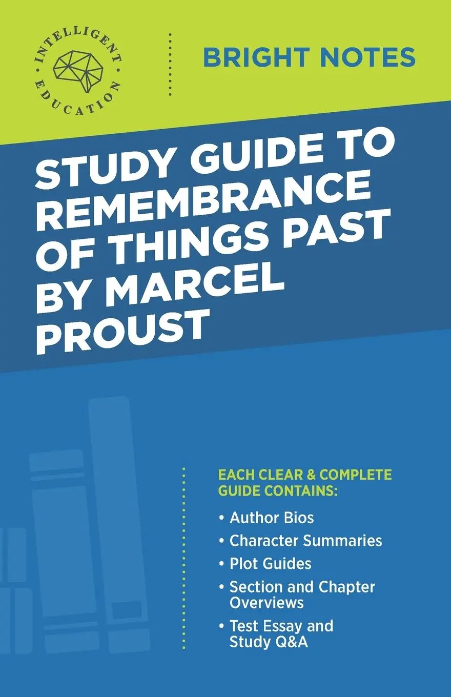 Cover: 9781645423249 | Study Guide to Remembrance of Things Past by Marcel Proust | Buch