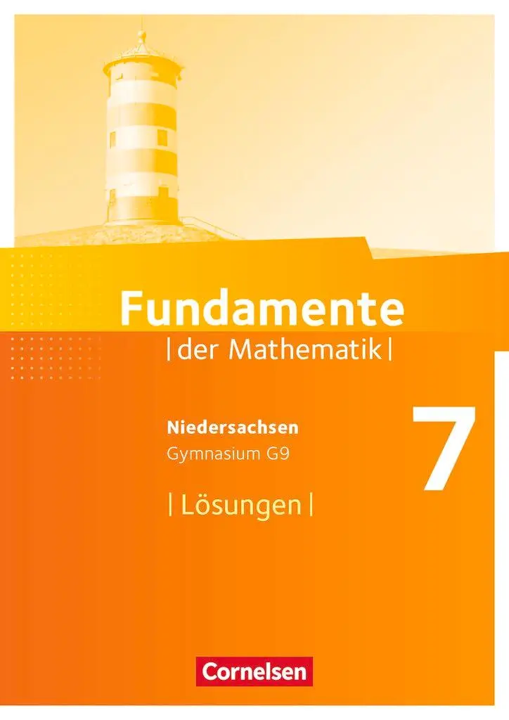 Cover: 9783060413249 | Fundamente der Mathematik 7. Schuljahr. Lösungen zum Schülerbuch...