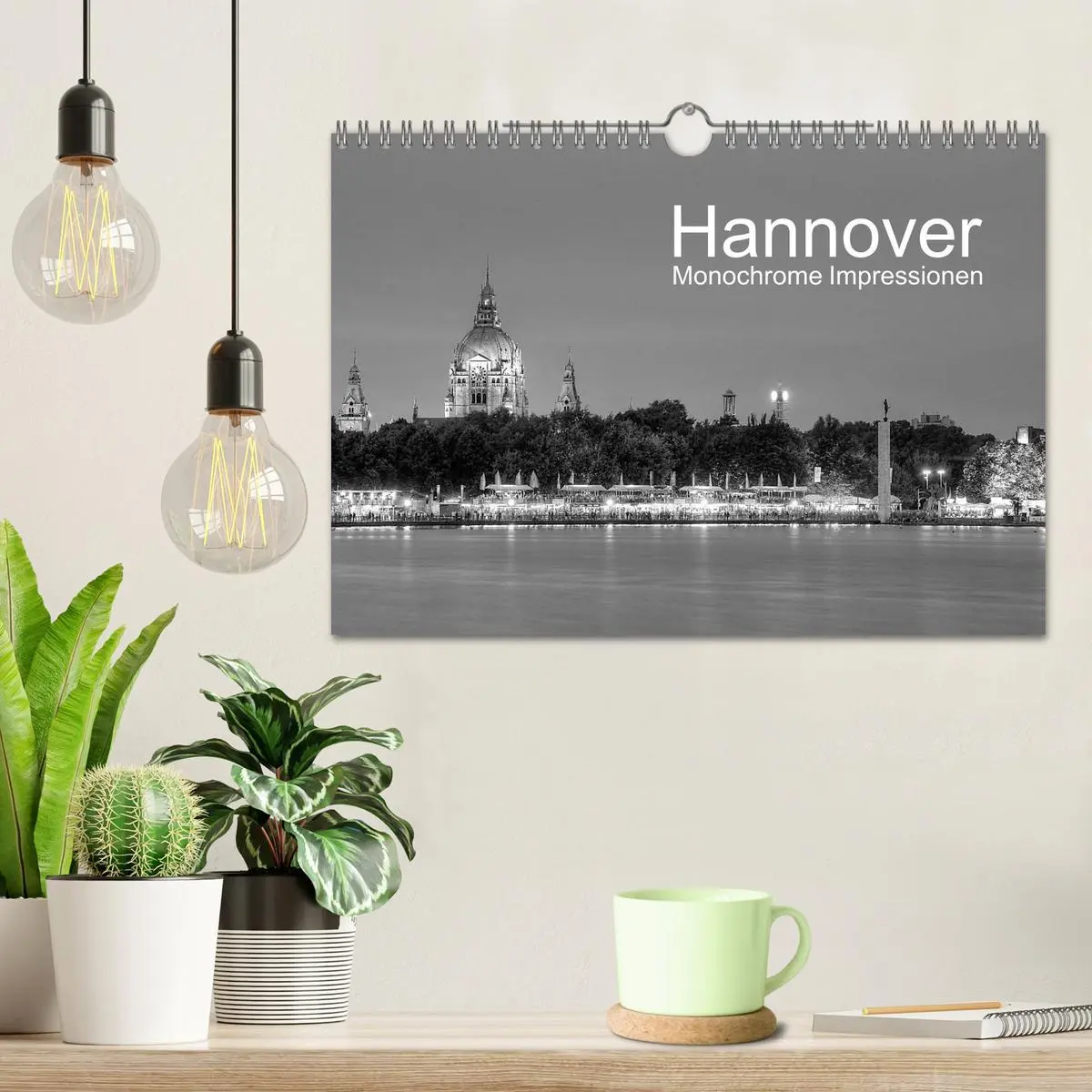 Bild: 9783516143249 | Hannover Monochrome Impressionen (Wandkalender 2026 DIN A4 quer),...