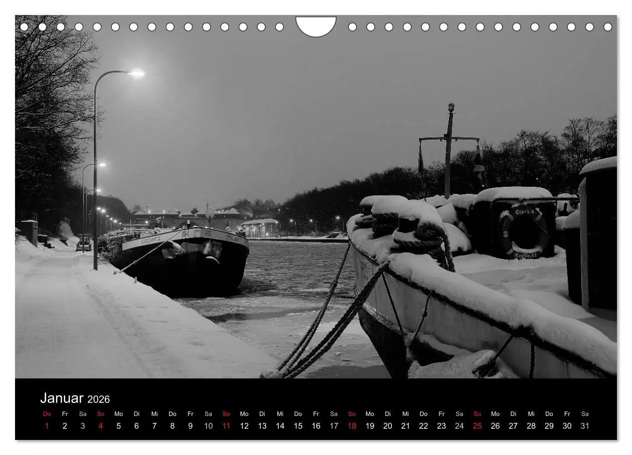 Bild: 9783516143249 | Hannover Monochrome Impressionen (Wandkalender 2026 DIN A4 quer),...