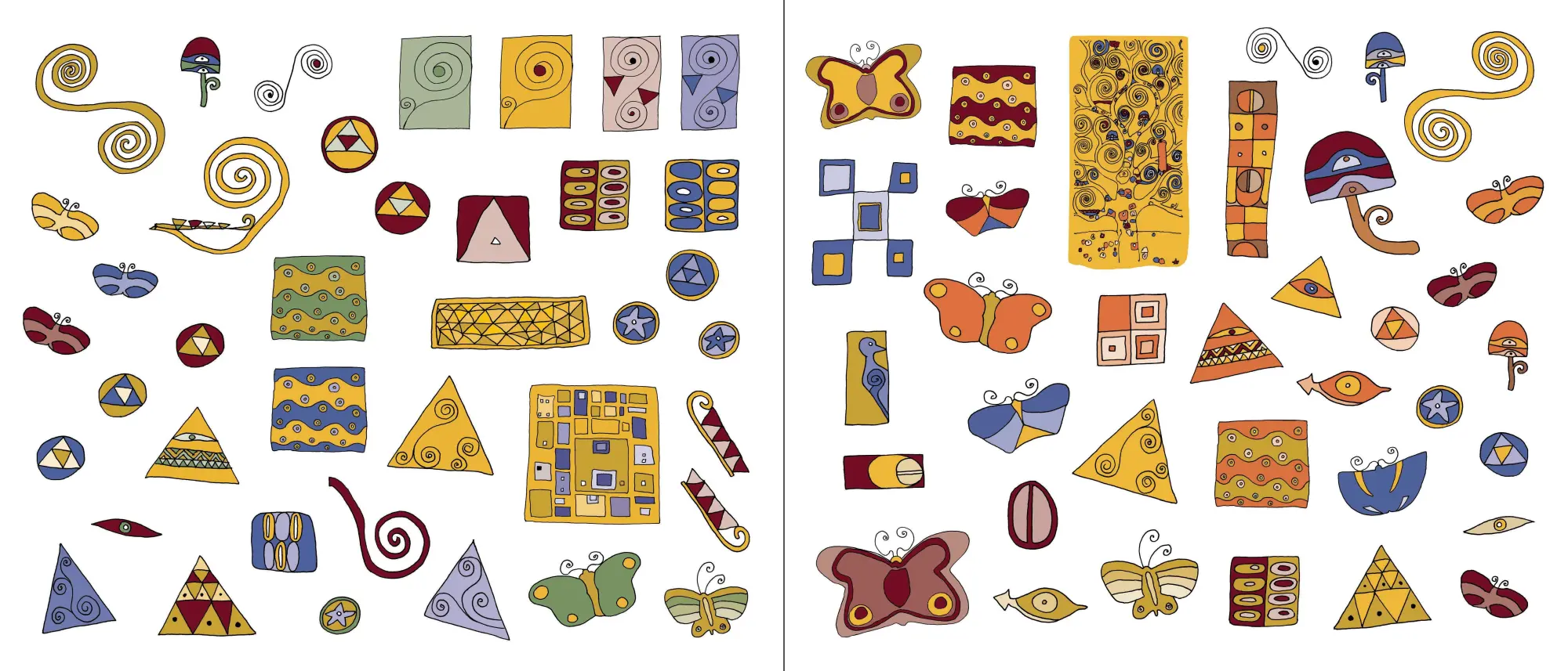 Bild: 9783791373249 | Gustav Klimt | Das Kunst-Sticker-Mal-Buch | Christiane Weidemann