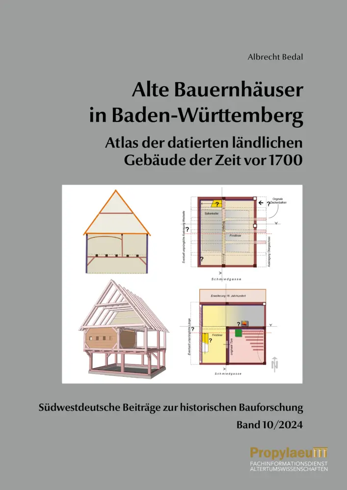 Cover: 9783969293249 | Südwestdeutsche Beiträge zur historischen Bauforschung / Alte...