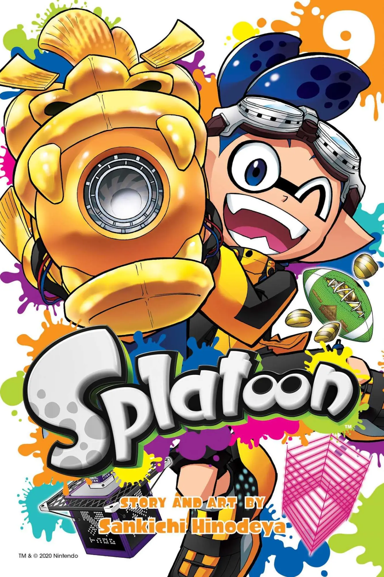 Cover: 9781974713349 | Splatoon, Vol. 9 | Sankichi Hinodeya | Taschenbuch | Englisch | 2020