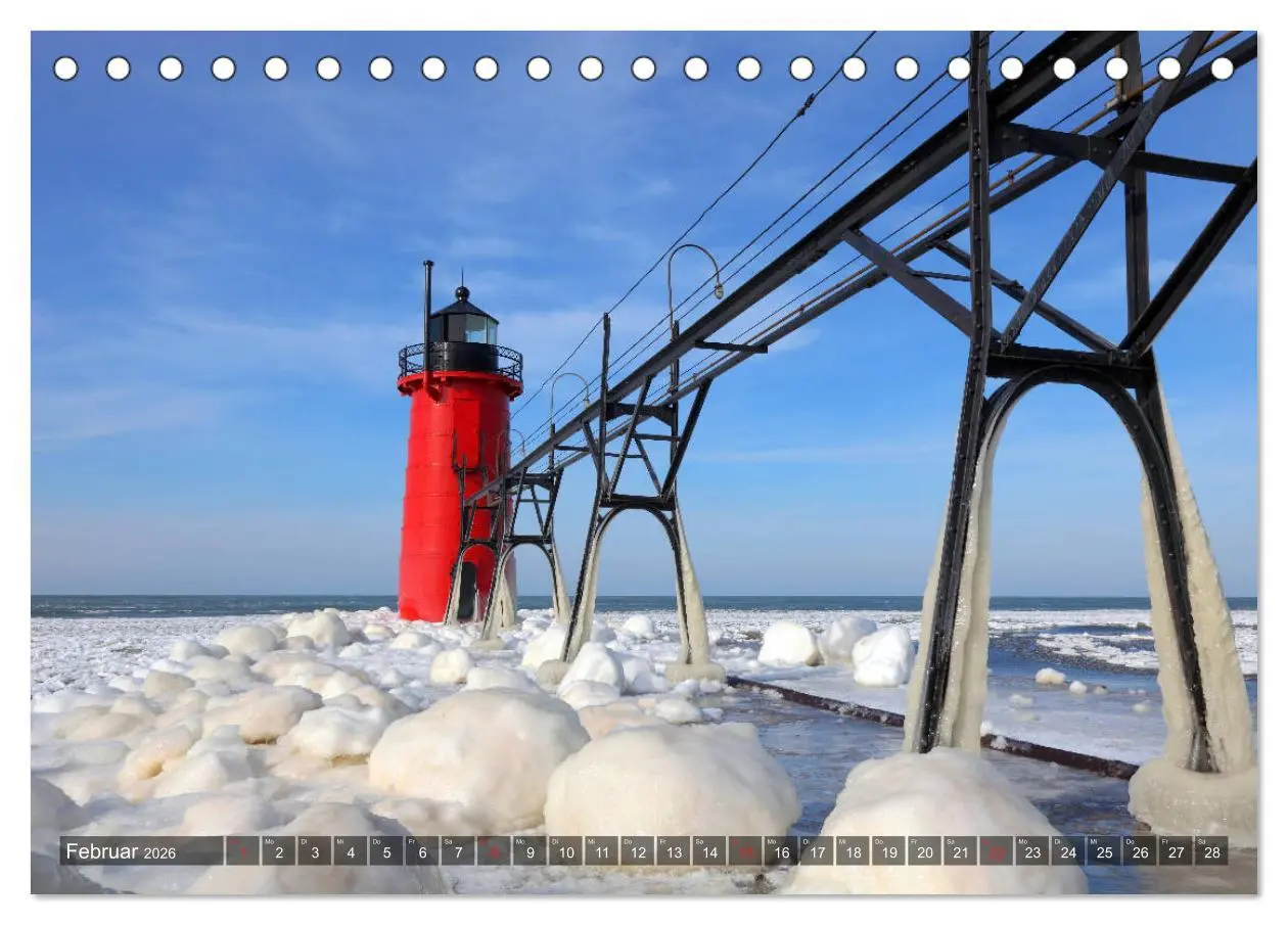Bild: 9783457733349 | Great Lakes - Die großen Seen (Tischkalender 2026 DIN A5 quer),...