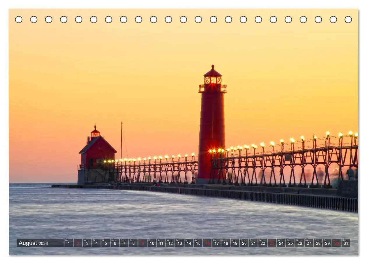 Bild: 9783457733349 | Great Lakes - Die großen Seen (Tischkalender 2026 DIN A5 quer),...