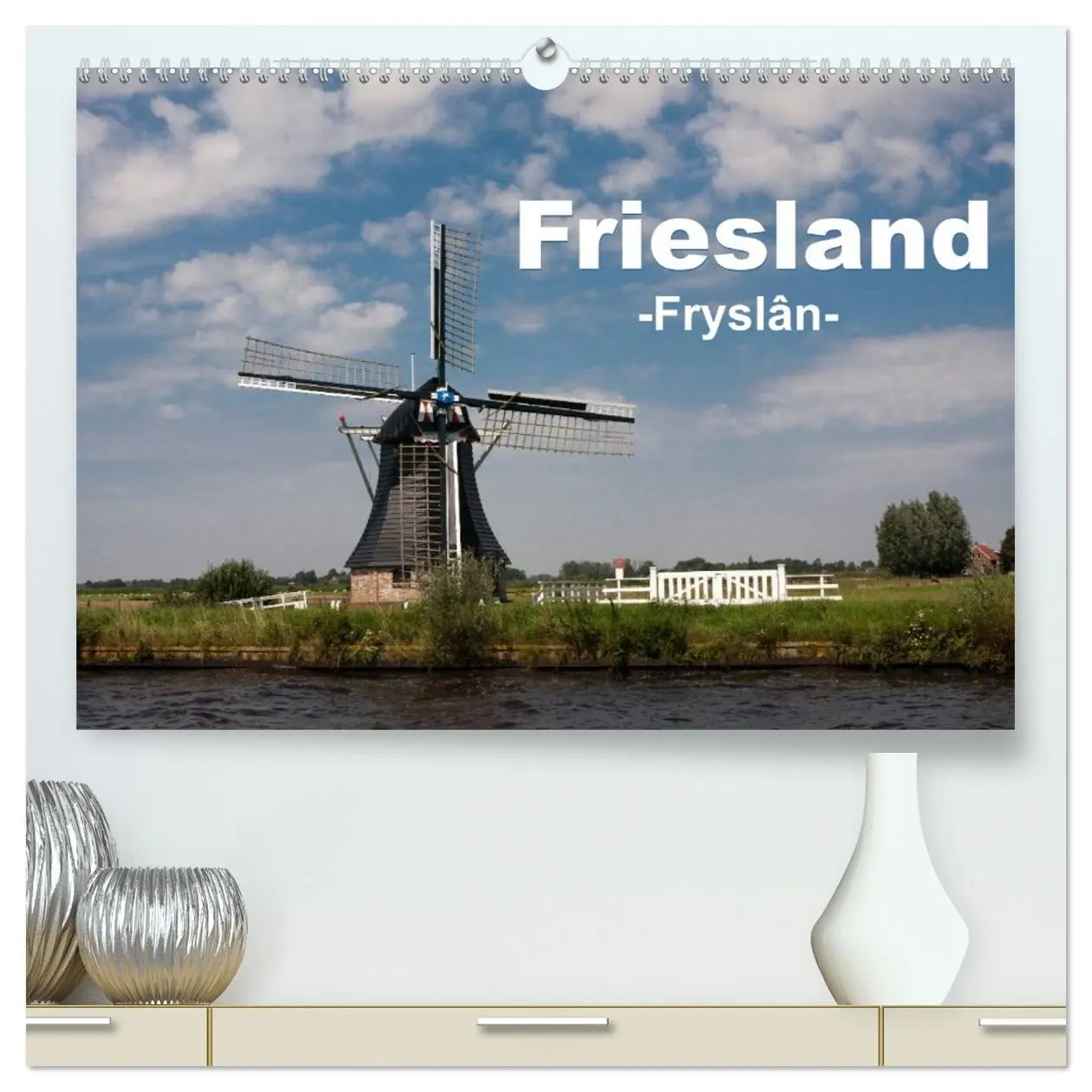 Cover: 9783457973349 | Friesland - Fryslan (hochwertiger Premium Wandkalender 2026 DIN A2...