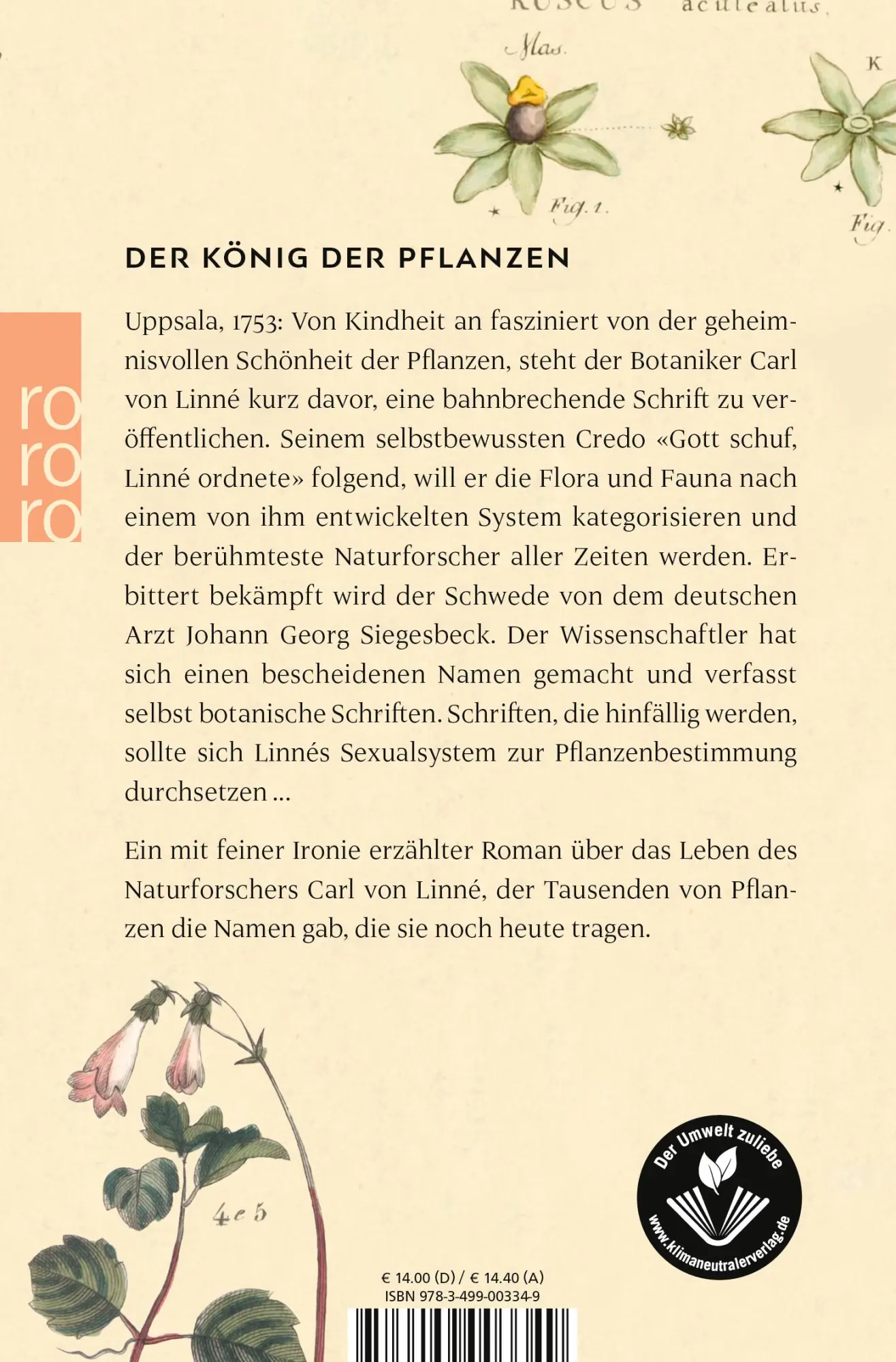 Rückseite: 9783499003349 | Der Mann, der die Welt ordnete | Axel S. Meyer | Taschenbuch | 416 S.