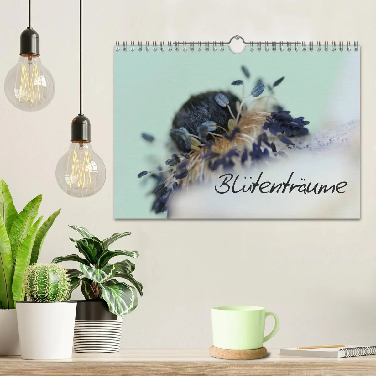 Bild: 9783516203349 | Blütenträume (Wandkalender 2026 DIN A4 quer), CALVENDO Monatskalender