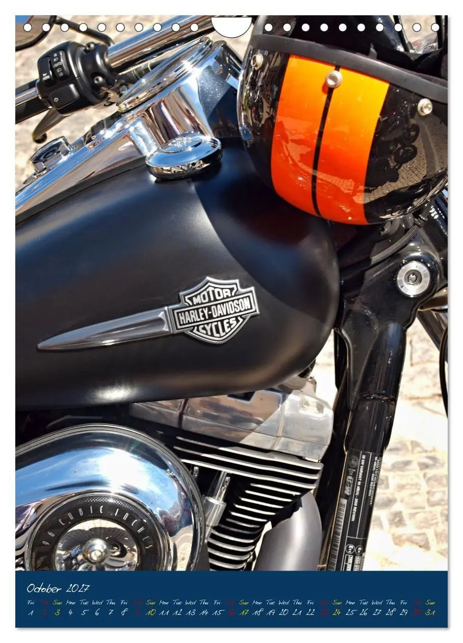 Bild: 9783569463349 | Harley Davidson in Details (Wall Calendar 2027 DIN A4 portrait),...