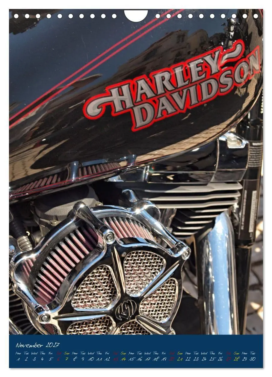 Bild: 9783569463349 | Harley Davidson in Details (Wall Calendar 2027 DIN A4 portrait),...
