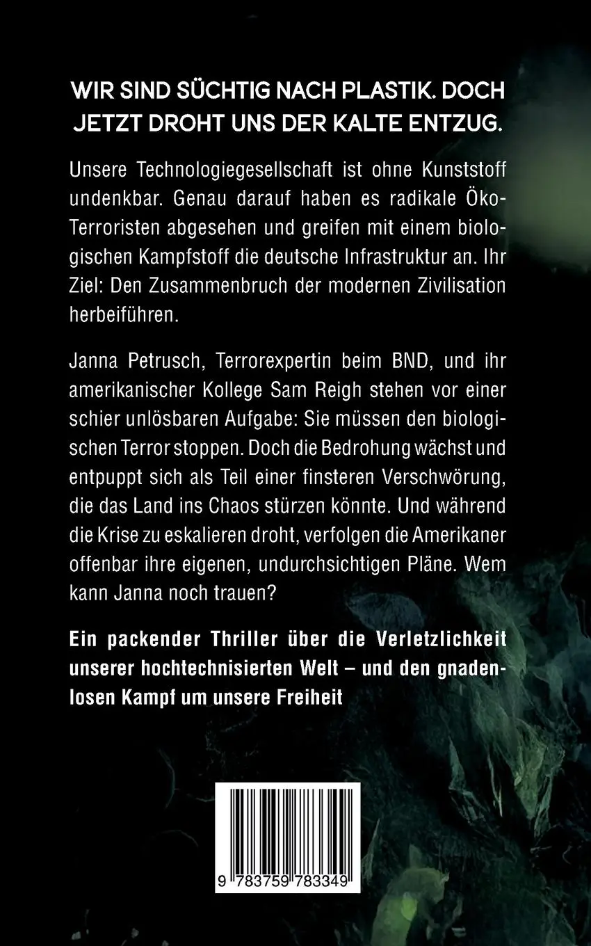 Rückseite: 9783759783349 | Plastic Fallout | Lautloser Angriff | Sascha Braun | Taschenbuch