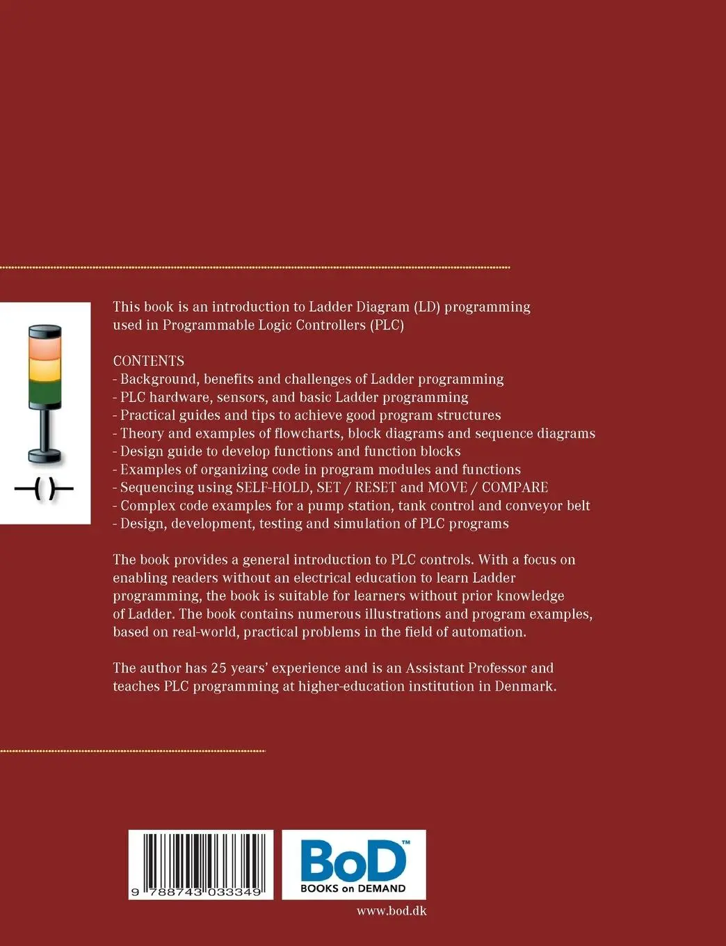 Rückseite: 9788743033349 | PLC Controls with Ladder Diagram (LD) | Tom Mejer Antonsen | Buch