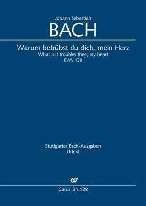Cover: 9790007183349 | Warum betrübst du dich, mein Herz (Klavierauszug) | Bach | Buch | 2017