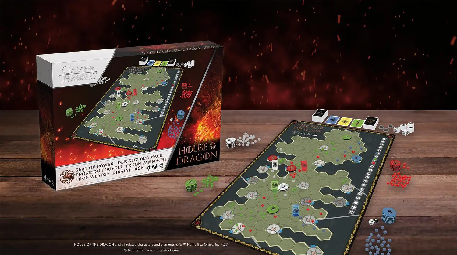 Bild: 5411068303449 | House of the Dragon - Seat of Power | Cartamundi | Spiel | Deutsch