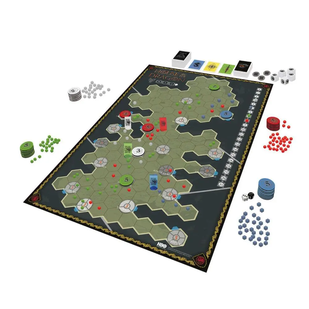 Bild: 5411068303449 | House of the Dragon - Seat of Power | Cartamundi | Spiel | Deutsch