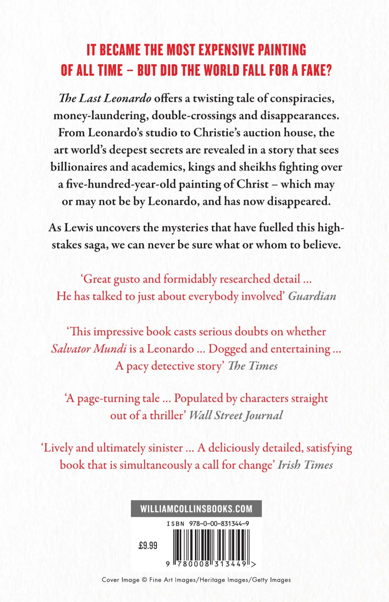 Rückseite: 9780008313449 | The Last Leonardo | Ben Lewis | Taschenbuch | Kartoniert / Broschiert