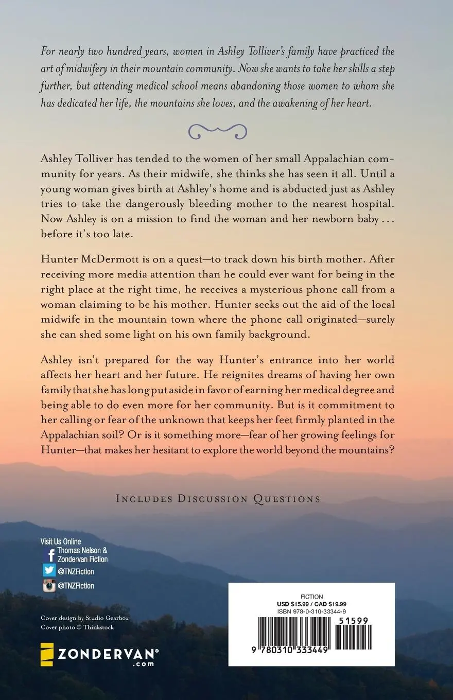 Rückseite: 9780310333449 | The Mountain Midwife | Laurie Alice Eakes | Taschenbuch | Englisch