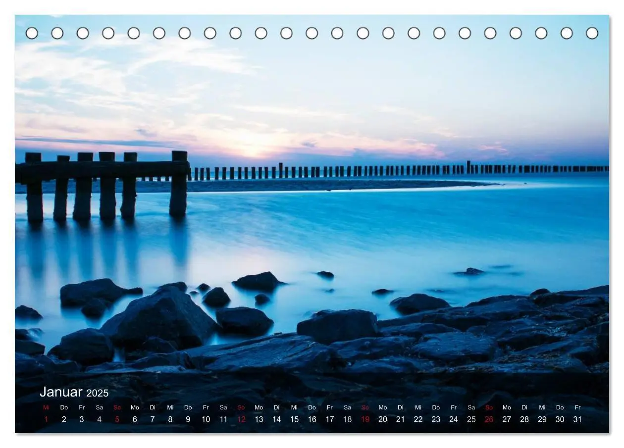 Bild: 9783435633449 | Wangerooge - Eine Perle in der Nordsee. (Tischkalender 2025 DIN A5...