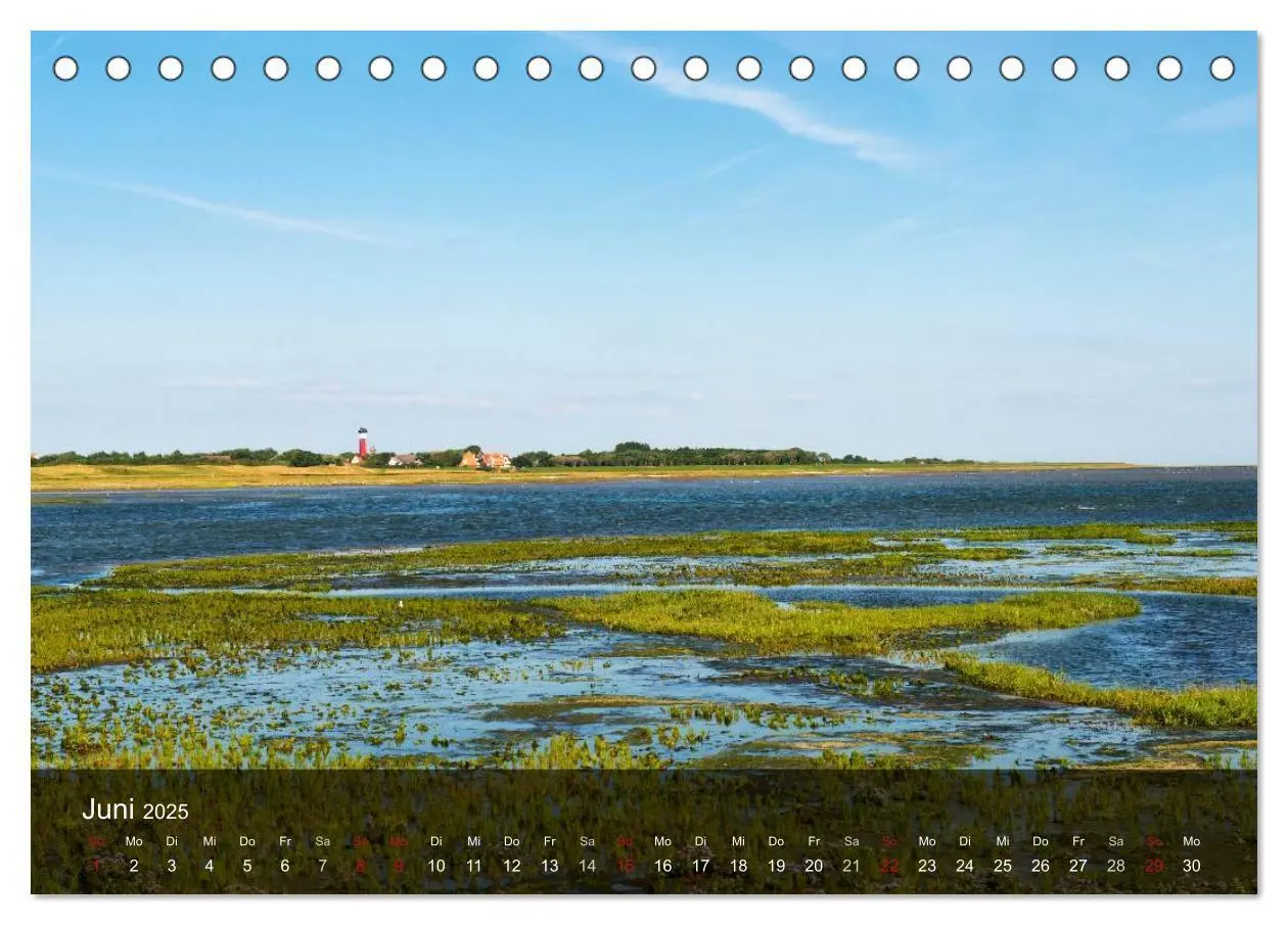 Bild: 9783435633449 | Wangerooge - Eine Perle in der Nordsee. (Tischkalender 2025 DIN A5...