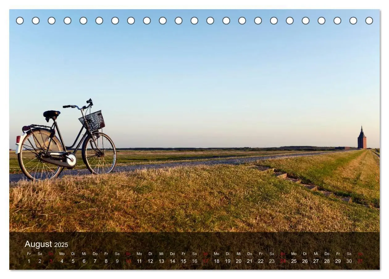 Bild: 9783435633449 | Wangerooge - Eine Perle in der Nordsee. (Tischkalender 2025 DIN A5...