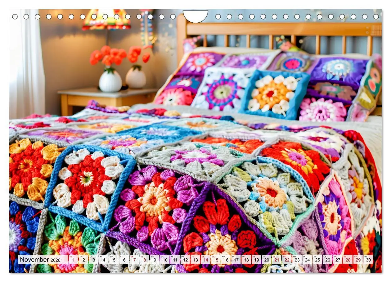 Bild: 9783457343449 | Granny Square Kunst - Ein Jahr voller kreativer Häkelideen...